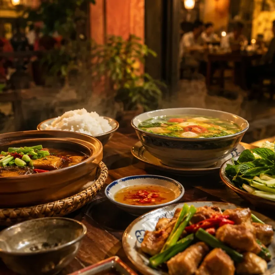Đội ngũ đầu bếp tại quán